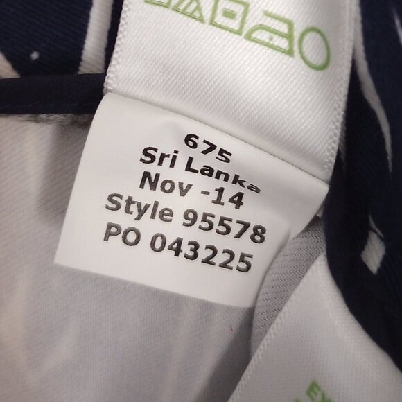 Lilly Pulitzer Luxury Capri Pants in Bright Navy New School Print - Picture 10 of 10